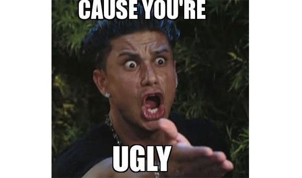 Attractive "ugly" characters