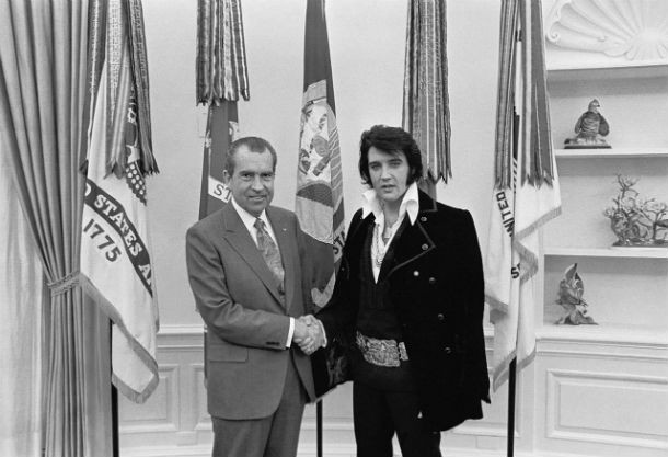 Elvis and president Nixon