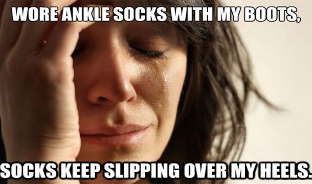 socks in boots meme