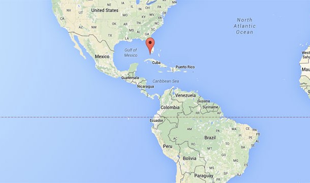 Key West is farther west than all of mainland South America