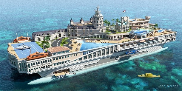 streets of Monaco yacht exterior