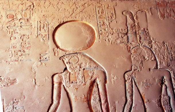 Ra_and_Amon_-_Ramses_IV_tomb