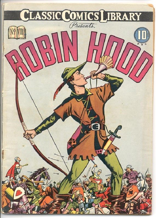 robin hood comic book