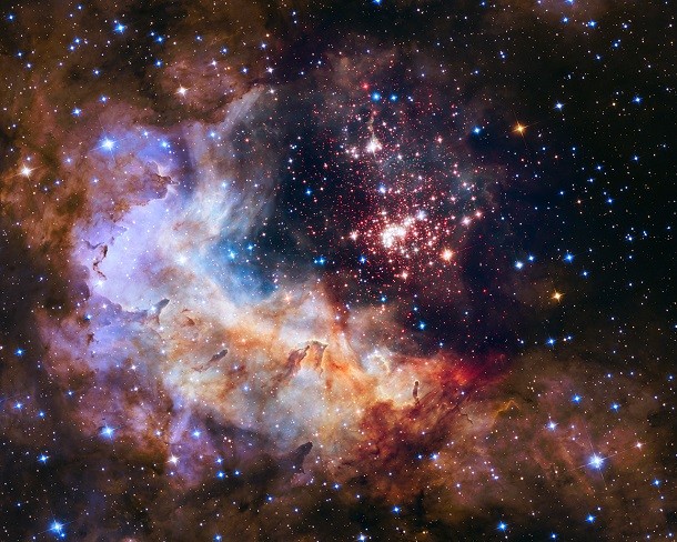 Westerlund 2 — Hubble’s 25th anniversary image