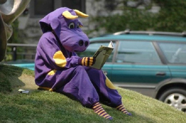Williams-Purple-Cow-Weirdest-mascots-in-sports