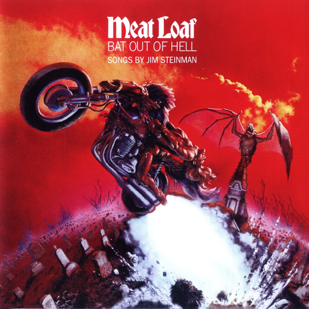 meatloaf bat out of hell album cover