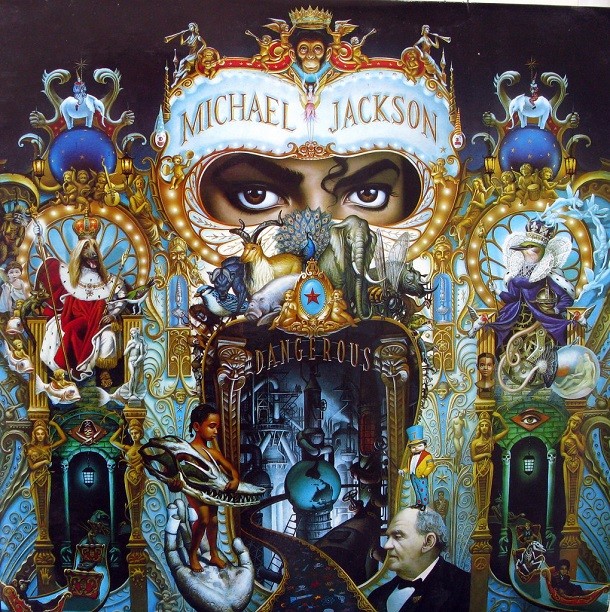 michael jackson dangerous album cover