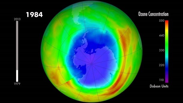 minimum ozone concentrations