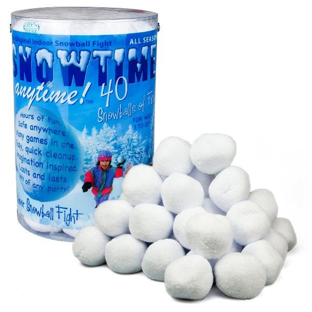 Indoor Snowballs