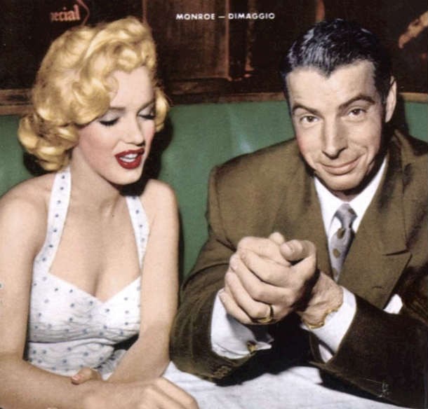 Marilyn Monroe and Joe Di Maggio