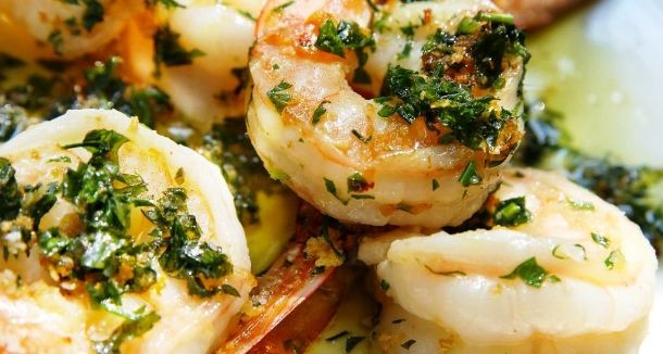 Garlic parsley shrimp