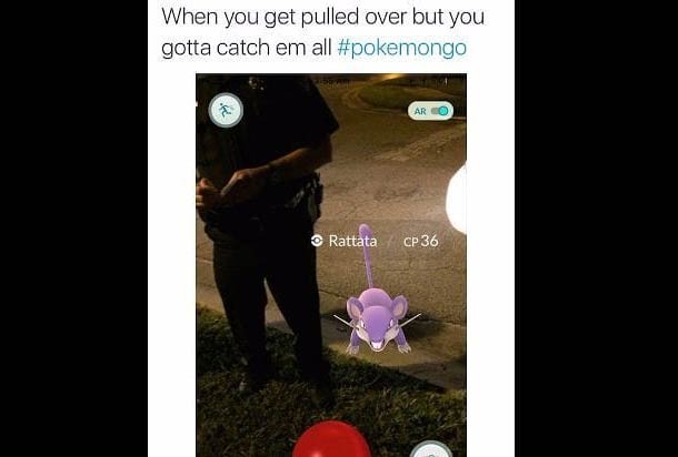 Police officer Rattata Pokemon Meme