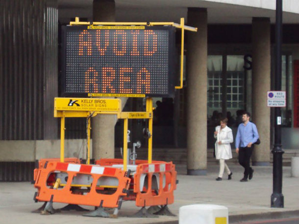 Avoid_Area_sign_Millbank_London