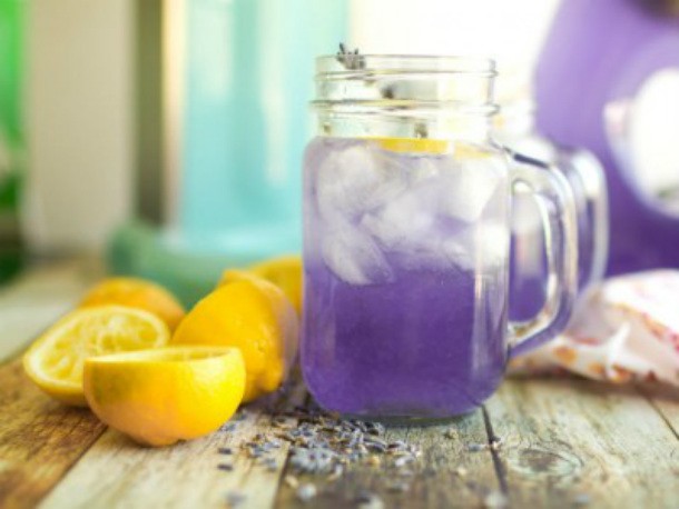 Coconut Lavender Lemonade