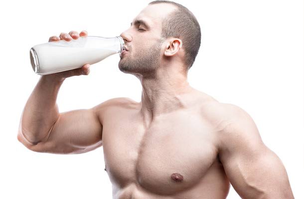 Sexy organic milk