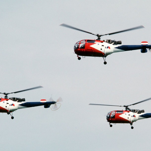 Helicopter quartet