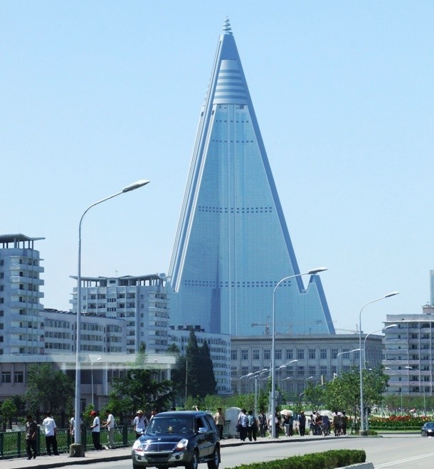 Ryugyong Hotel, Pyongyang, North Korea