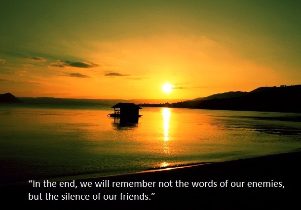 silence of friends