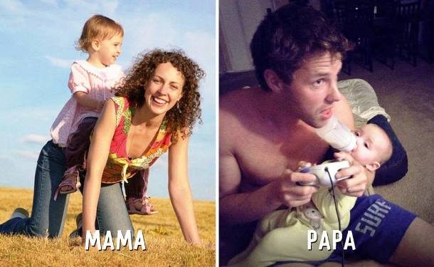 Mother vs. Father Comparison