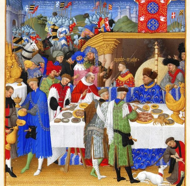 medieval eating