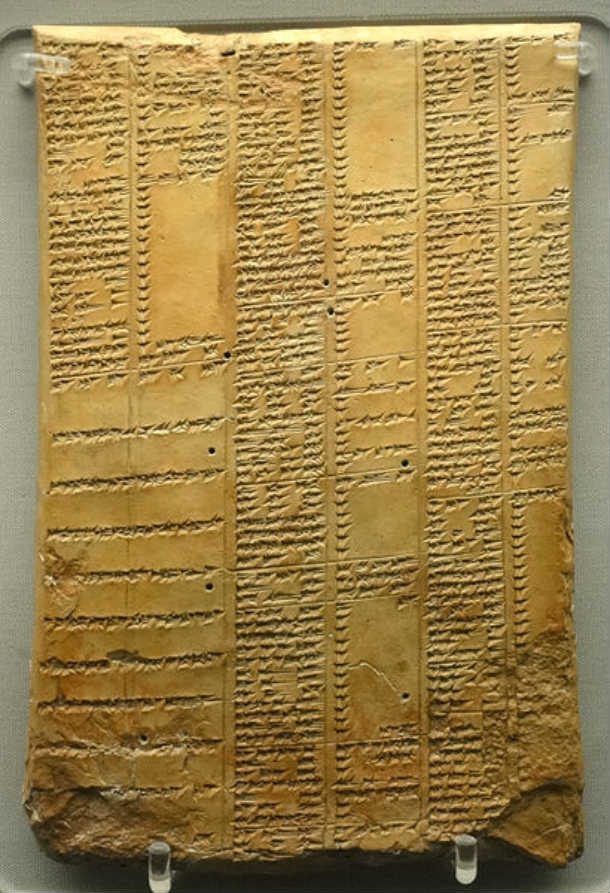 Library_of_Ashurbanipal_synonym_list_tablet