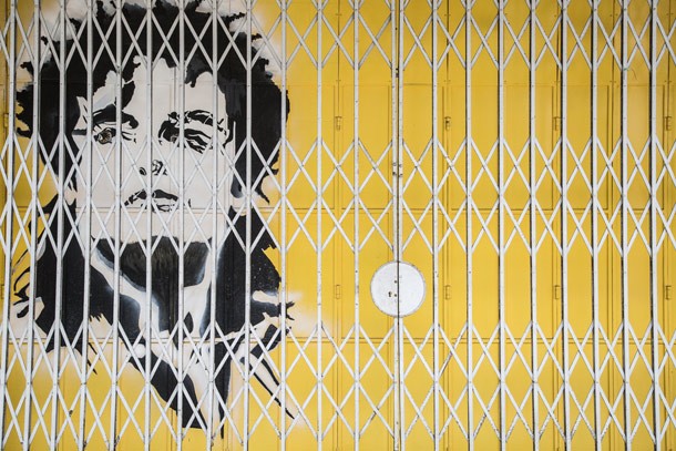 George Michael mural