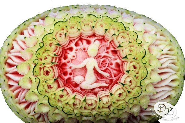 Daniele Barresi food carving 