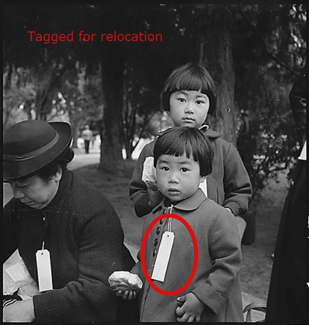 tagged for relocation japanese american 1