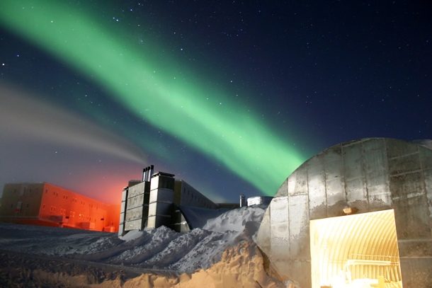 Extraterrestrial Neutrinos in Antarctica