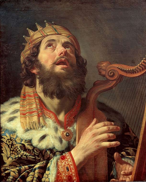 Gerard_van_Honthorst_-_King_David_Playing_the_Harp_-_Google_Art_Project