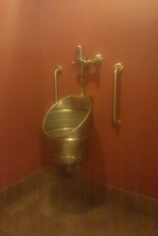beer keg toilet