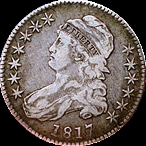 1817 Capped Bust Half Dollar
