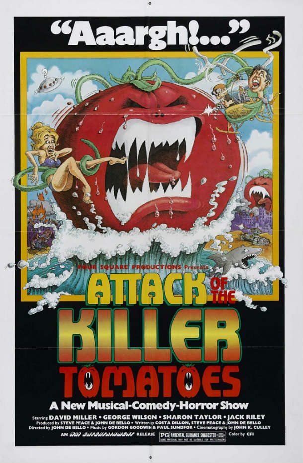 killer tomatoes poster