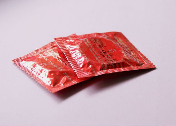 red-condom