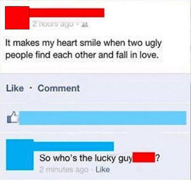 two ugly people