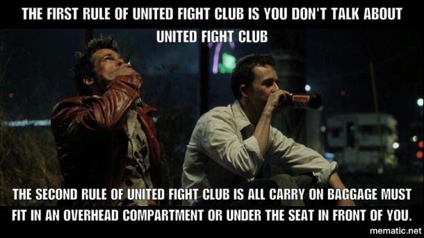 united fight club meme