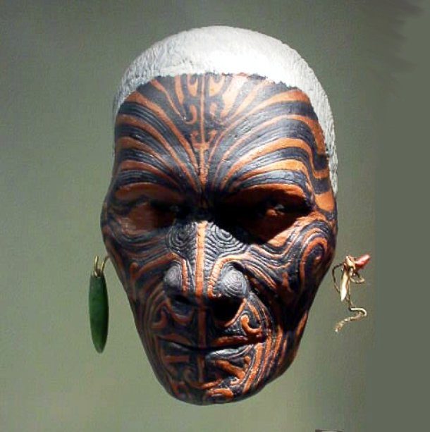 Cursed Maori Warrior Masks