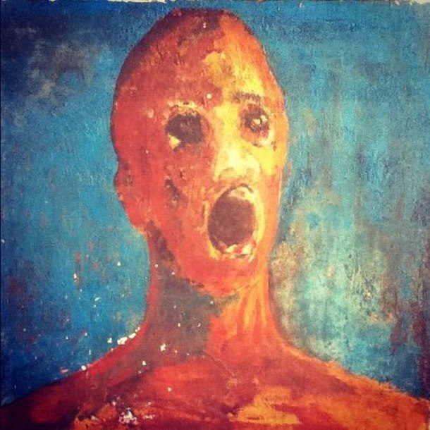 The Anguished Man Painting 