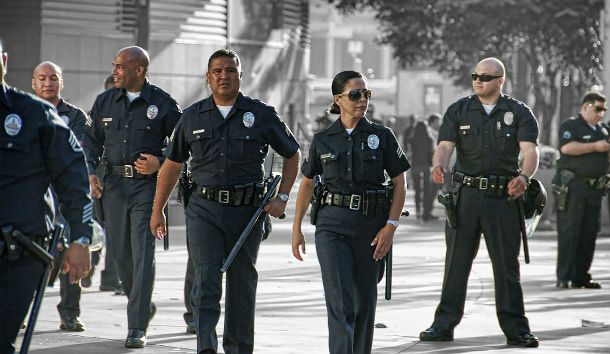 LAPD_Staples_Center_Officers