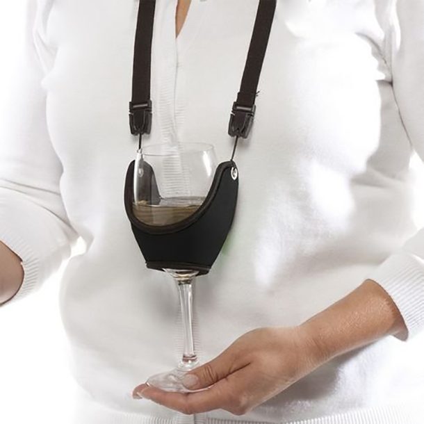 Wineglass holder