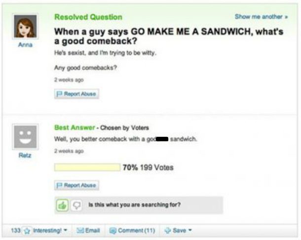 sandwich burn