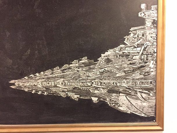 star destroyer chalk
