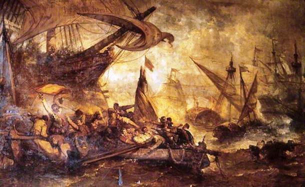 Defeat of Spanish Armada (1588)