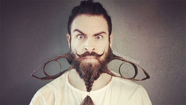insane beard