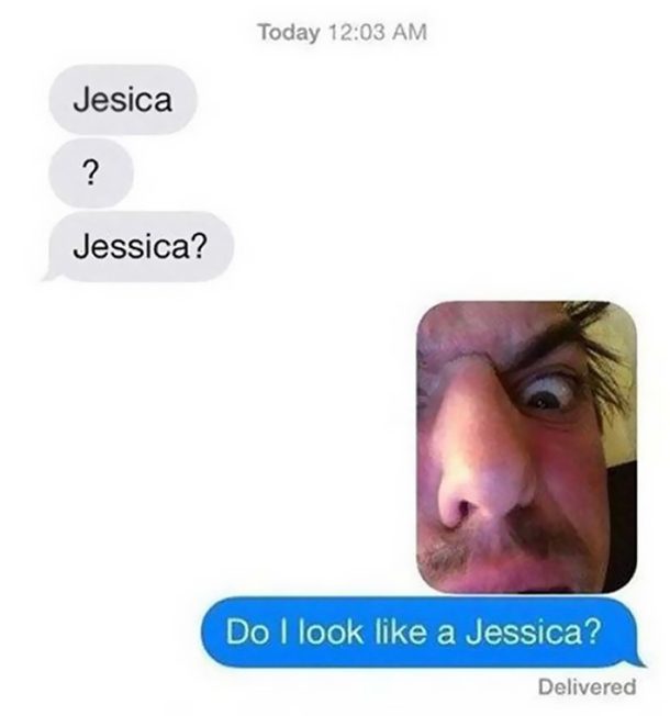 Definitely Doesn't Look like Jessica
