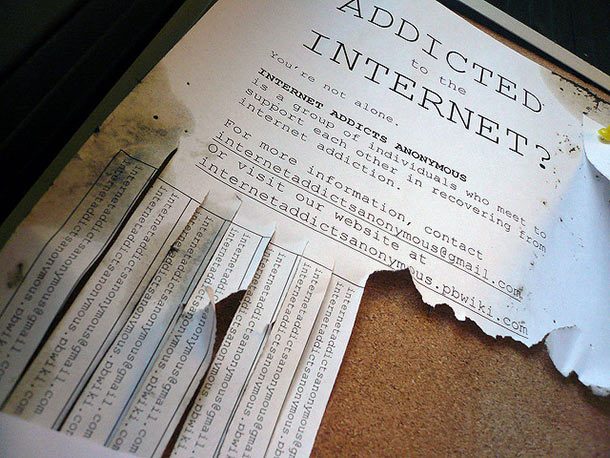 addicted to internet