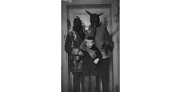black masks with child