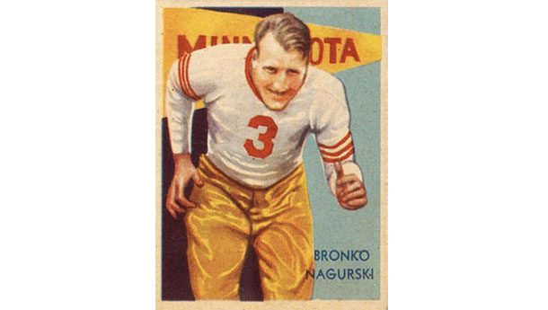 Bronko Nagurski, Football, 1935 National Chicle