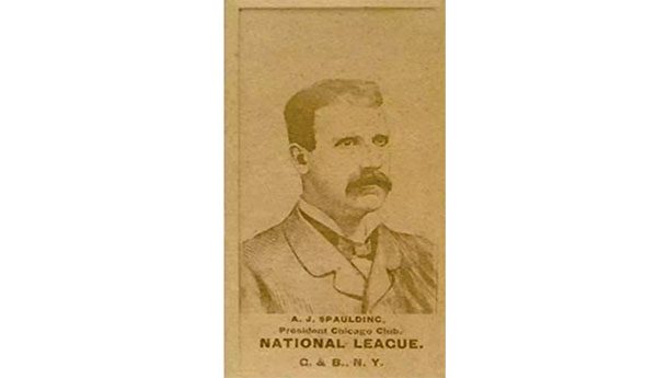 Albert G. Spalding, Baseball, 1888 G and B Chewing Gum Co.