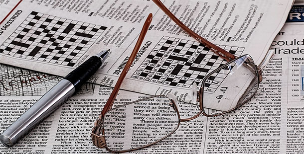 A crossword puzzle the hardest riddles